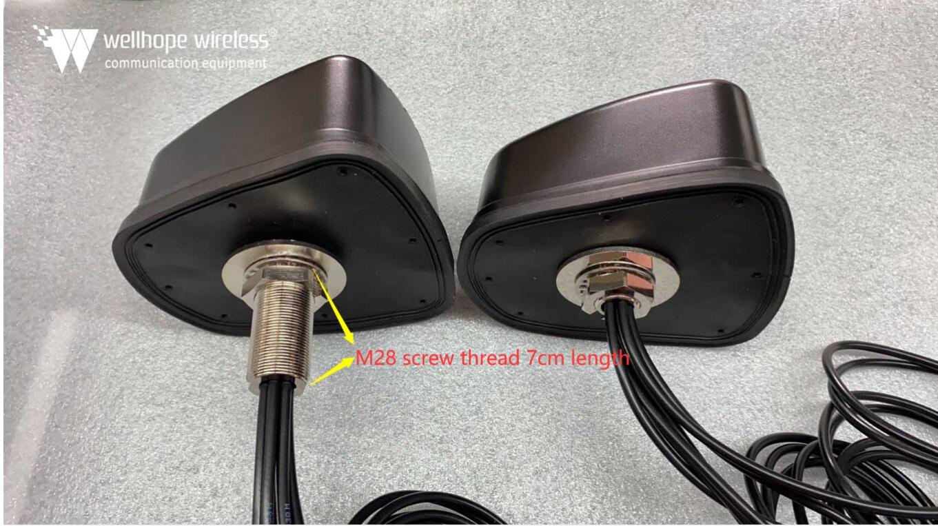 5G 4G wifi LoRA 6 cable in one antenna