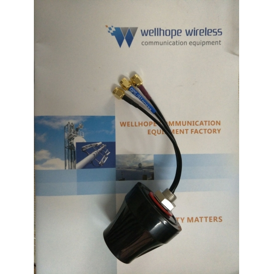  4g WLAN GPS Glonass Scada Schraubenantenne 3 Kabel 3 Stecker 