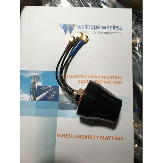  3G WLAN GPS Glonass Ourdoor Schraubenantenne 3 Kabel 3 Stecker 